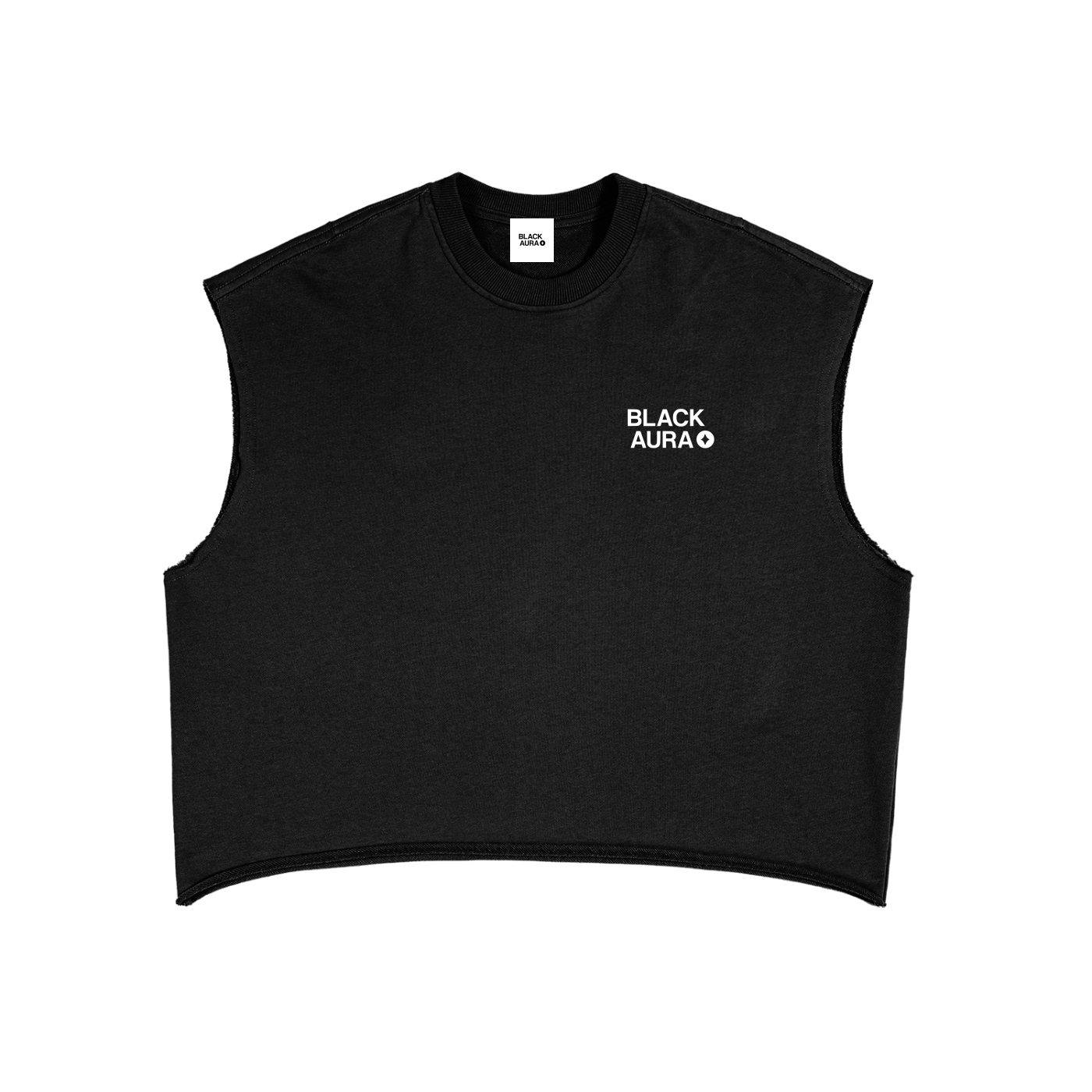 BLACK AURA TANK TOP