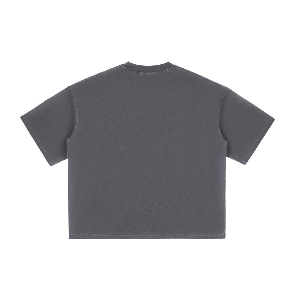 BLACK AURA BOX FIT TEE
