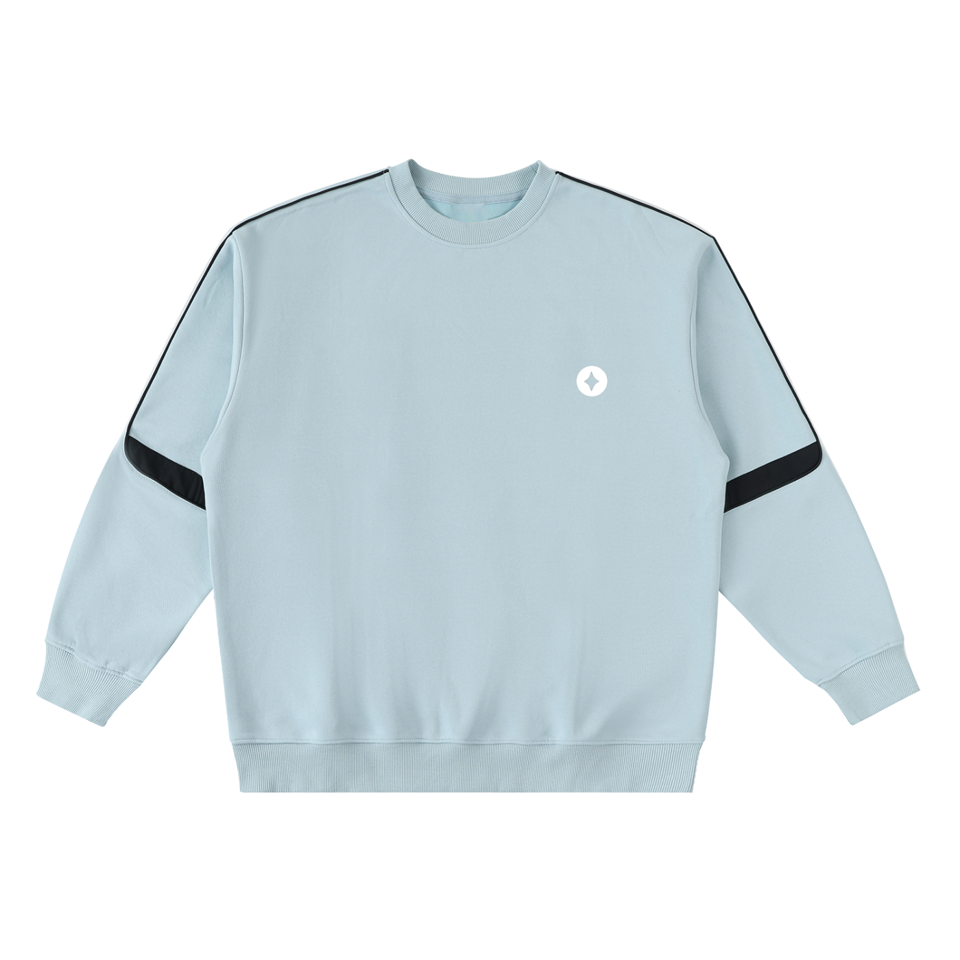 BLACK AURA CREWNECK SWEATSHIRT V2