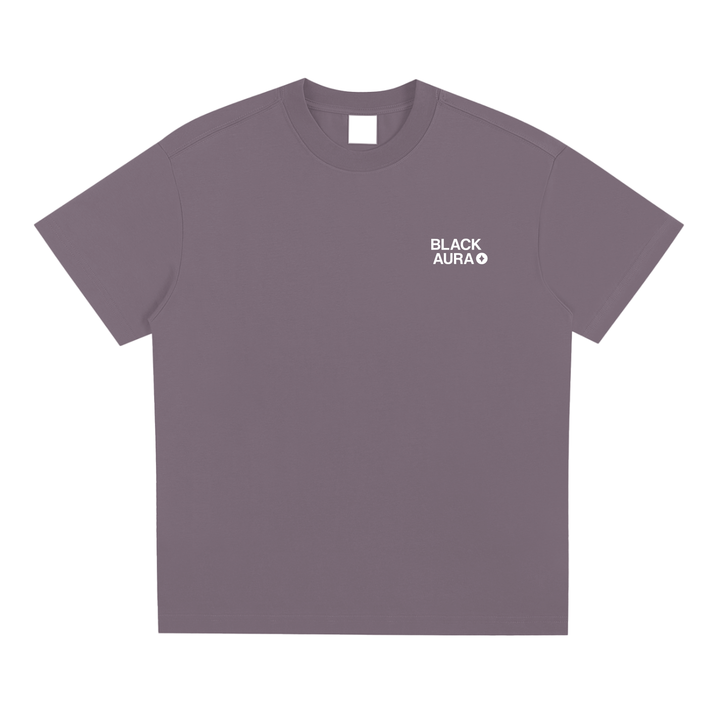 BLACK AURA TEE - LIGHT COLORS