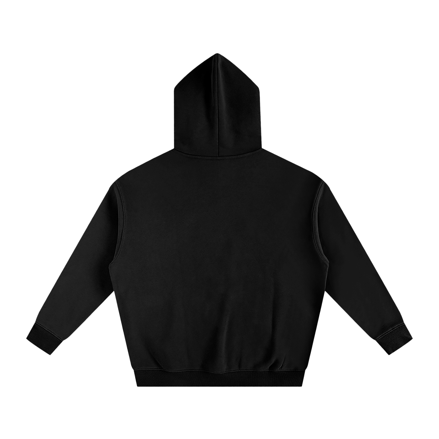 BLACK AURA OVERSIZED HOOD