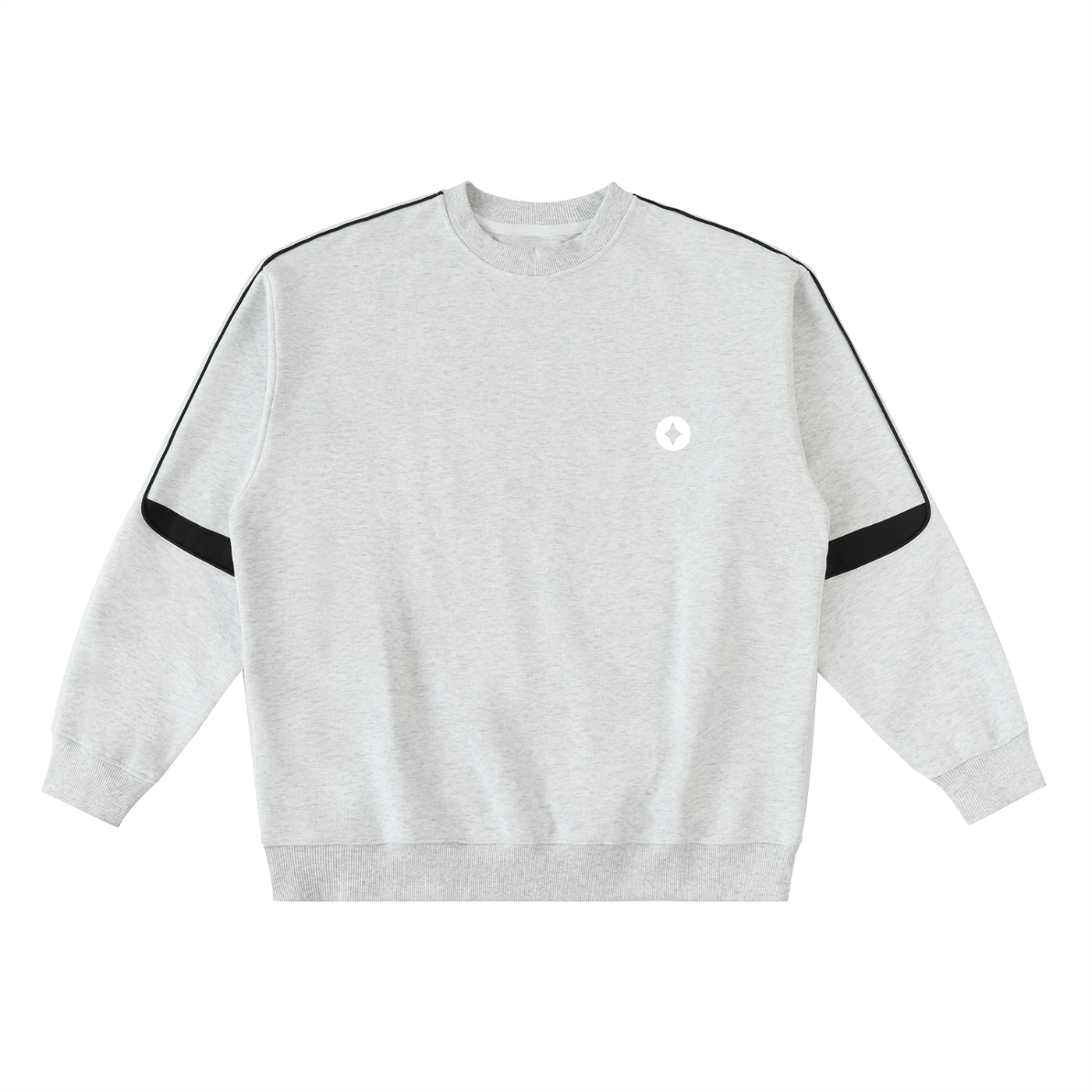 BLACK AURA CREWNECK SWEATSHIRT V2