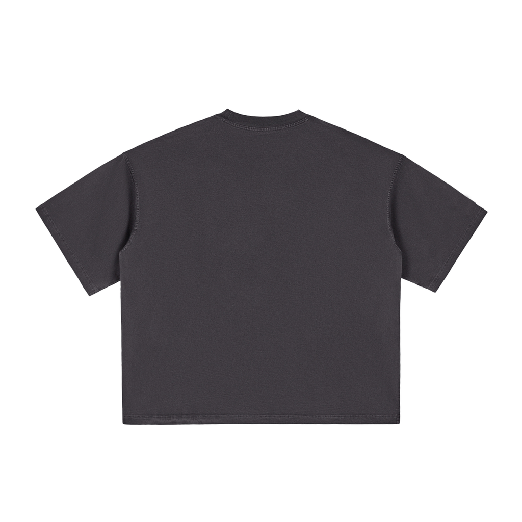 BLACK AURA BOX FIT TEE