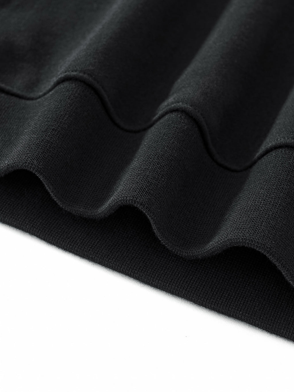 BLACK AURA HALF-ZIP HOOD