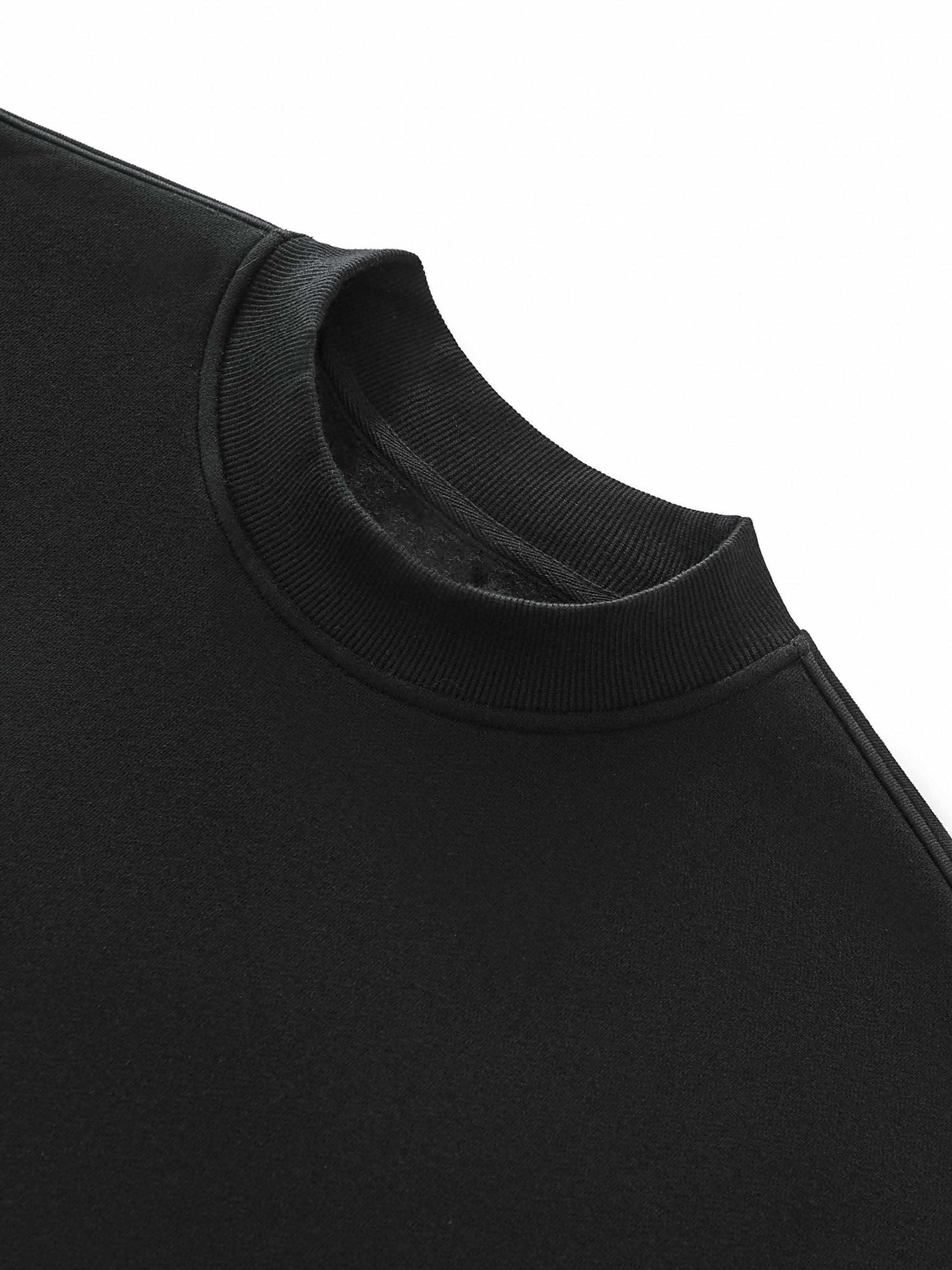 BLACK AURA CREWNECK SWEATSHIRT