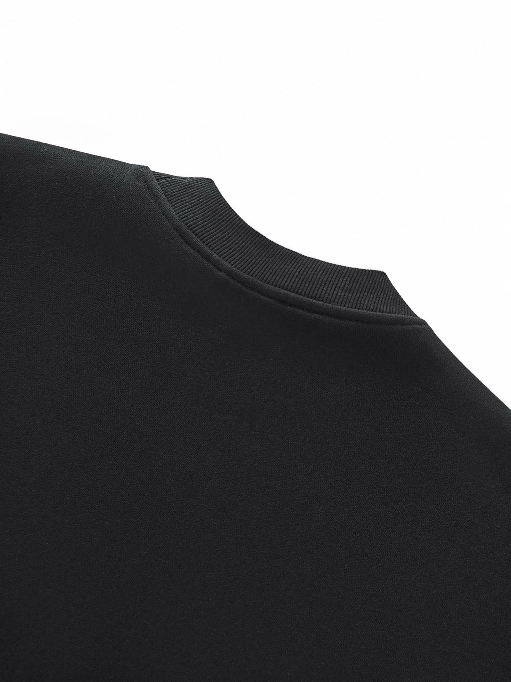 BLACK AURA CREWNECK SWEATSHIRT